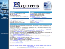 Tablet Screenshot of esquotes.com